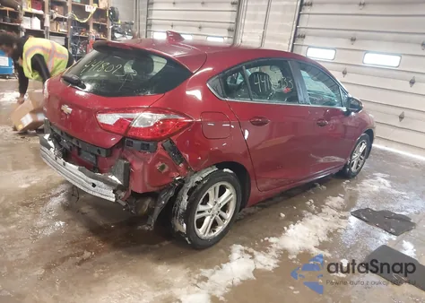 2017 Chevrolet Cruze Lt Auto from USA, damaged, VIN 3G1BE6SM8HS616037